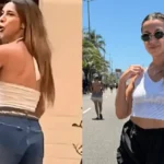 La abogada argentina acusada de hacer gestos racistas quedó detenida en una comisaría de Brasil