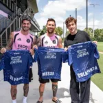 Franco Colapinto cumplió su sueño y se encontró con Lionel Messi en Miami
