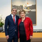 Kristalina Georgieva destacó la solidez del programa económico