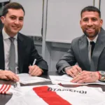 Nicolas Otamendi fue presentado oficialmente como nuevo refuerzo de River
