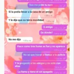 Revelan los desesperados chats entre la madre de Agostina y el único detenido