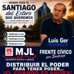 Elecciones municipales 2026: El Movimiento Justicia y Libertad lanzó la pre candidatura de Luis Ger para la intendencia de la Capital
