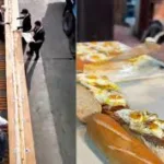 Insólito: vecinos saquearon un sándwich gigante de matambre a la pizza en Avellaneda