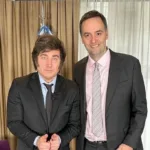 Javier Milei recibe a Manuel Adorni en la Quinta de Olivos
