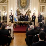 ​Diego Santilli juró como nuevo Jefe de Gabinete de Javier Milei en una ceremonia marcada por un fuerte respaldo federal