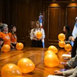 ​La ministra de Justicia Matilde O’Mill recibió a miembros de la organización TDA-H y Neurodiversidad
