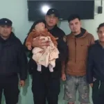 Policías le salvaron la vida a un bebé de diez meses en Forres