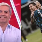 El mensaje que Lionel Messi le envió a Ángel de Brito tras el triunfo de Argentina ante Inglaterra: «Qué alegría»