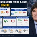 El 50% de los argentinos dice que ya no tolera más ajuste económico, según una encuesta