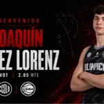 Joaquín López Lorenz es nuevo jugador de Olímpico