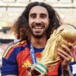 Marc Cucurella cumplió su promesa tras el Mundial 2026 y se tatuó a Luis de la Fuente
