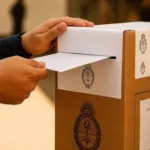 Marianella Lezama Hid y Fernando Giménez informan sus horarios de votación