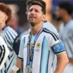 El llanto de Messi: la conmovedora imagen del capitán argentino que da la vuelta al mundo