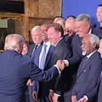 ​Donald Trump elogió a Lionel Messi y se reunió con «Chiqui» Tapia en la previa de la final del Mundial 2026