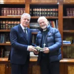 ​Elías Suárez mantuvo un encuentro institucional con el cardenal Vicente Bokalic Iglic