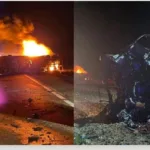 Dos muertos y dos heridos en un trágico choque frontal seguido de incendio en la Ruta 34