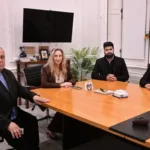 Avanza la organización por la visita del papa León XIV y Karina Milei recibió a la cúpula episcopal