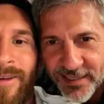 Lionel Messi llegó a Rosario para despedir a su padre, Jorge Messi