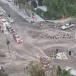Temporal en Santiago de Chile: tormenta eléctrica, granizo e interrupciones en el transporte